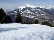 Piste familiale de difficulté moyenne