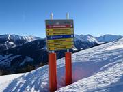 Signalisation sur les pistes