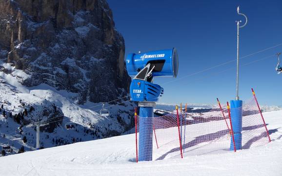 Fiabilité de l'enneigement Val Gardena – Fiabilité de l'enneigement Val Gardena (Gröden)