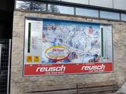 Plan des pistes avec informations d'exploitation actuelles dans le domaine skiable