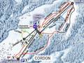 Plan des pistes Cordon