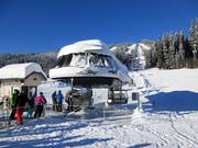 Sunburst Express - 4 places | Télésiège rapide (débrayable) avec capots de protection