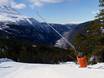 Fiabilité de l'enneigement Norvège – Fiabilité de l'enneigement Gaustablikk – Rjukan