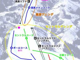 Plan des pistes Itsukamachi