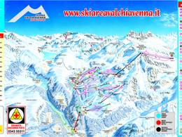 Plan des pistes Valchiavenna – Madesimo/Campodolcino