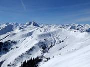 Vue depuis le Steinbergkogel vers le Pengelstein