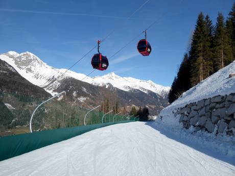 Domaines skiables pour les débutants dans les vallées de Tures et d'Aurina (Tauferer Ahrntal) – Débutants Klausberg – Skiworld Ahrntal