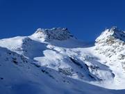 Variantes extrêmes de freeride au Corvatsch