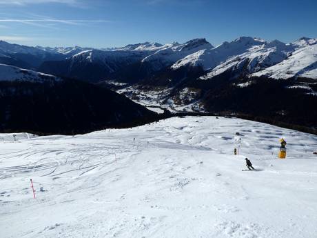 Domaines skiables pour skieurs confirmés et freeriders Landwassertal (vallée du Lannwasser) – Skieurs confirmés, freeriders Jakobshorn (Davos Klosters)