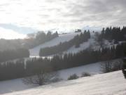 Vue sur le domaine skiable Feuerberg