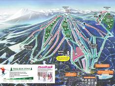 Plan des pistes Appi Kogen