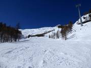 Descente vallée Gletschergrotte vers Saas-Fee