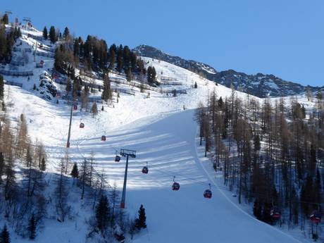 Domaines skiables pour skieurs confirmés et freeriders Bolzano – Skieurs confirmés, freeriders Klausberg – Skiworld Ahrntal