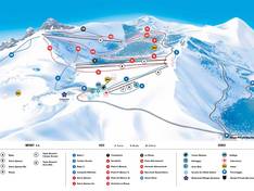 Plan des pistes Mottarone