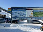 Grand panneau d'information à Unterwasser