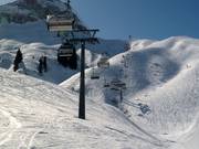 Steffisalp-Express - 4 places | Télésiège rapide (débrayable) avec capots de protection et sièges chauffants