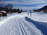Pistes de ski de fond dans les Alpes de Kitzbühel