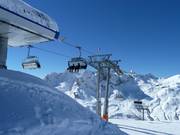 Hexenbodenbahn - 6 places | Télésiège rapide (débrayable) avec capots de protection et sièges chauffants