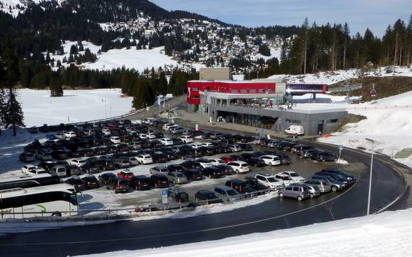 Schanfigg: Accès aux domaines skiables et parkings – Accès, parking Arosa Lenzerheide Schanfigg: Accès aux domaines skiables et parkings – Accès, parking Arosa Lenzerheide