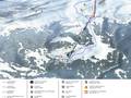 Plan des pistes Goderdzi