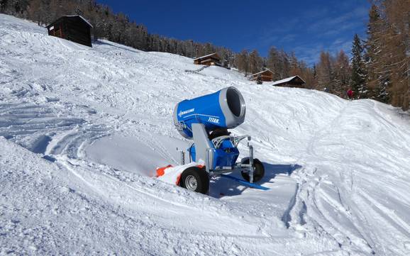 Fiabilité de l'enneigement Alta Pusteria du Tyrol oriental (Osttiroler Hochpustertal) – Fiabilité de l'enneigement Sillian – Thurntaler (Hochpustertal)
