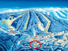 Plan des pistes Zákoutí – Harrachov