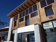 Installation solaire près de la Capanna Presena