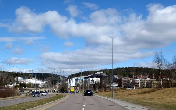 Akershus: Accès aux domaines skiables et parkings – Accès, parking SNØ