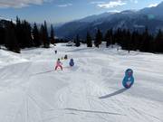 Pistes faciles au téléski d'entraînement Caischavedra