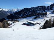 Vue sur le domaine skiable Speikboden