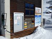 Plan des pistes et checkpoint freeride Stafel