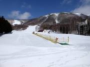 Tapis roulant de l'école de ski au West Mountain