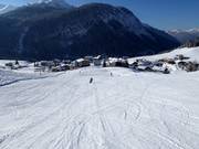 Piste facile au téléski Rinnerlift à Rinnen