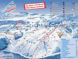 Plan des pistes Postwiesen Skidorf – Neuastenberg