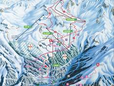 Plan des pistes Ovronnaz