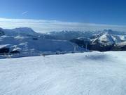 Zone débutants dans le secteur Crêtes