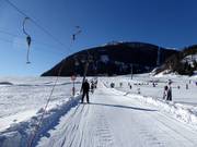 Espace débutants au téléski du village à Kals