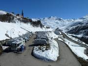 Aire de camping-cars à Les Menuires
