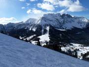 Vue depuis le Paolina vers le Pra di Tori