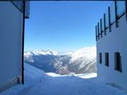 Début de la journée de ski en montagne