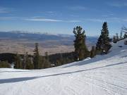Larges pistes dans le domaine skiable Heavenly