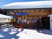 Zone des caisses au téléski Kruckenlift