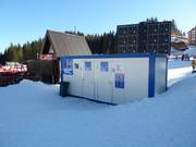 Toilettes payantes à la station de vallée