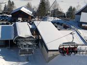 Hochmoos Express - 6 places | Télésiège rapide (débrayable) avec capots de protection