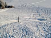 Un petit slalom est tracé