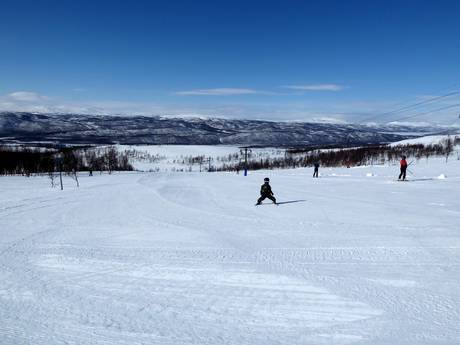 Domaines skiables pour les débutants dans le comté de Västerbotten (Västerbottens län) – Débutants Hemavan