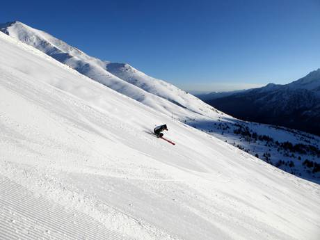 Domaines skiables pour skieurs confirmés et freeriders Massif de l'Ortles-Cevedale – Skieurs confirmés, freeriders Ponte di Legno/Tonale/Glacier Presena/Temù (Pontedilegno-Tonale)