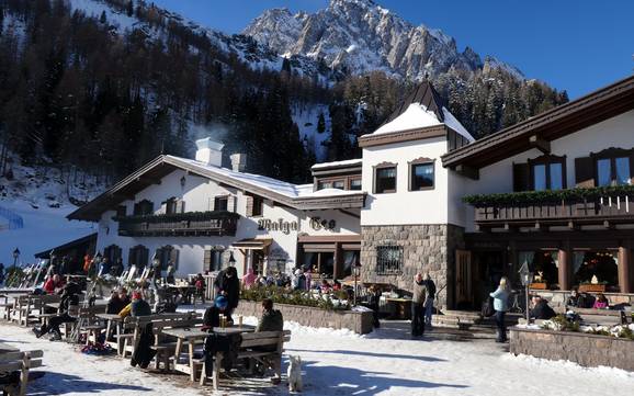 Chalets de restauration, restaurants de montagne  San Martino di Castrozza/&#8203;Passo Rolle/&#8203;Primiero/&#8203;Vanoi – Restaurants, chalets de restauration San Martino di Castrozza