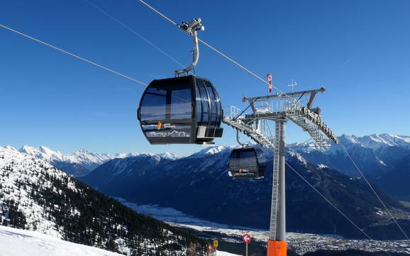 Meilleur domaine skiable dans la région touristique d'Imst – Évaluation Hoch-Imst – Imst