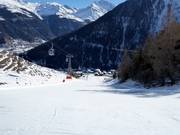 Descente en vallée Foret vers Grimentz